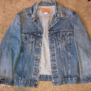 vintage levi’s denim jacket